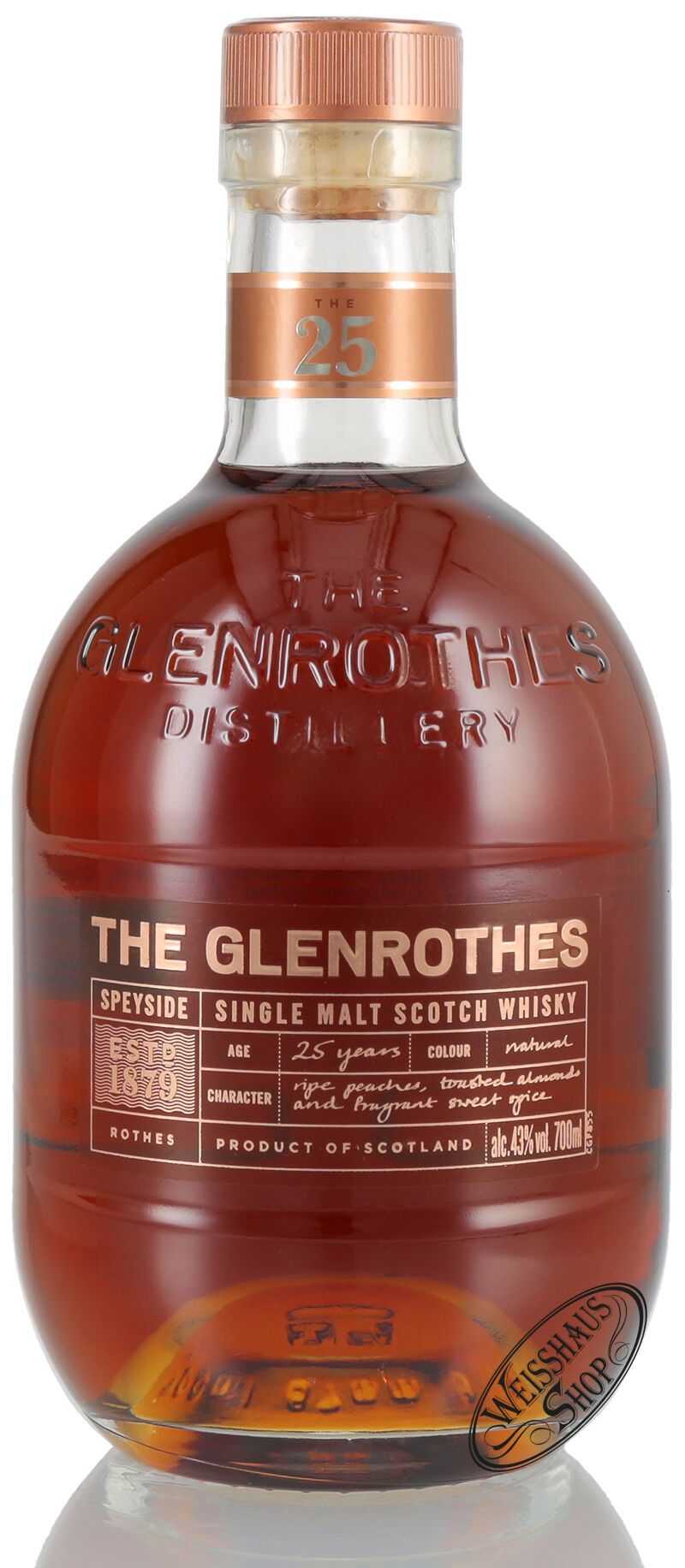 The Glenrothes 25 YO Whisky 43% vol. 0,70l
