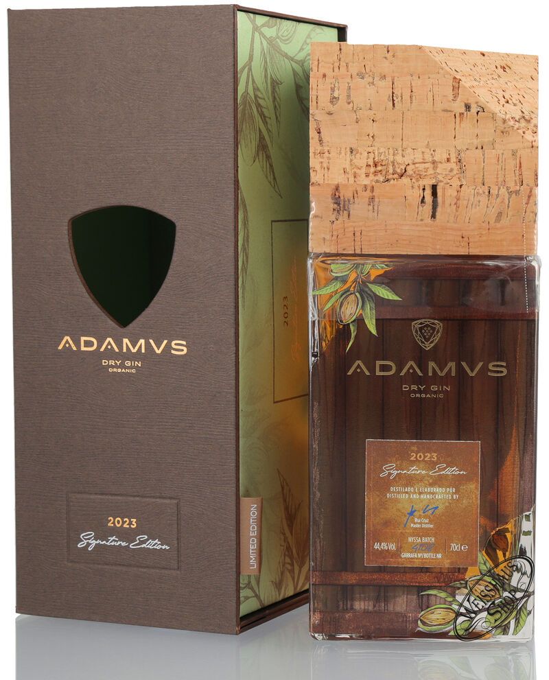 Adamus Organic Dry Gin Signature Edition 2023 44,4% vol. 0,70l Adamus Organic Dry Gin Signature Edition 2023 44,4% vol. 0,70l