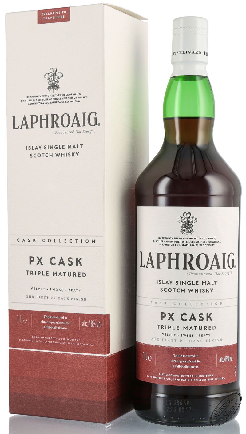 Laphroaig PX Cask Islay Whisky 48% vol. 1,0l Laphroaig PX Cask Islay Whisky 48% vol. 1,0l