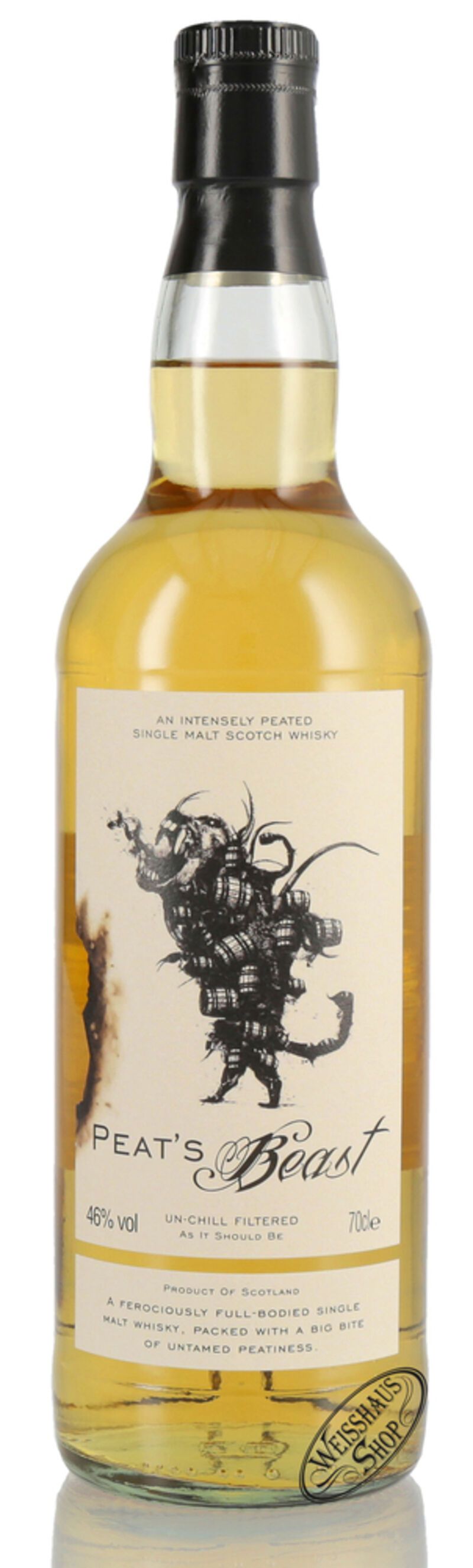 Peat's Beast Single Malt Whisky 46% vol. 0,70l Peat's Beast Single Malt Whisky 46% vol. 0,70l