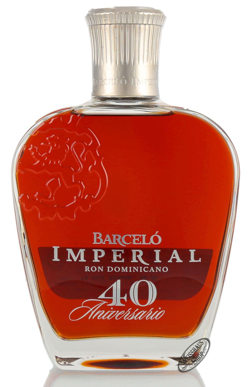 Ron Barcelo 40 Aniversario Imperial Premium Blend Rum 43% vol. 0,70l B-Ware