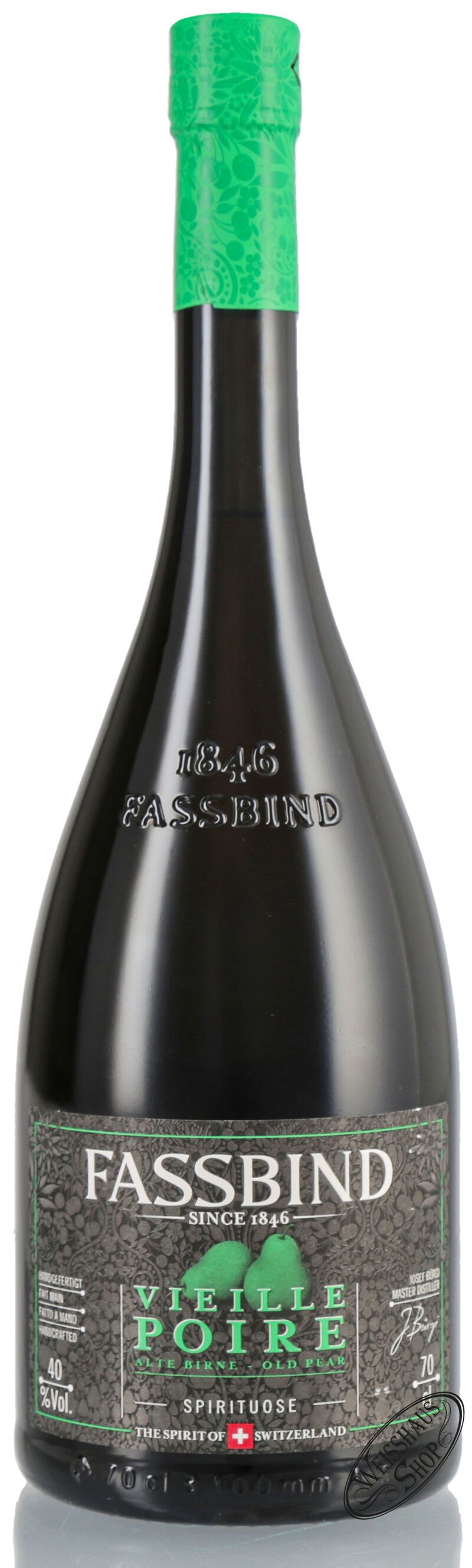 Fassbind Vieille Poire 40% vol. 0,70l Fassbind Vieille Poire 40% vol. 0,70l