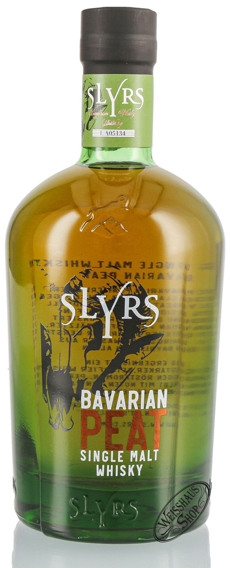 Slyrs Bavarian Peat Whisky 43% vol. 0,70l Slyrs Bavarian Peat Whisky 43% vol. 0,70l