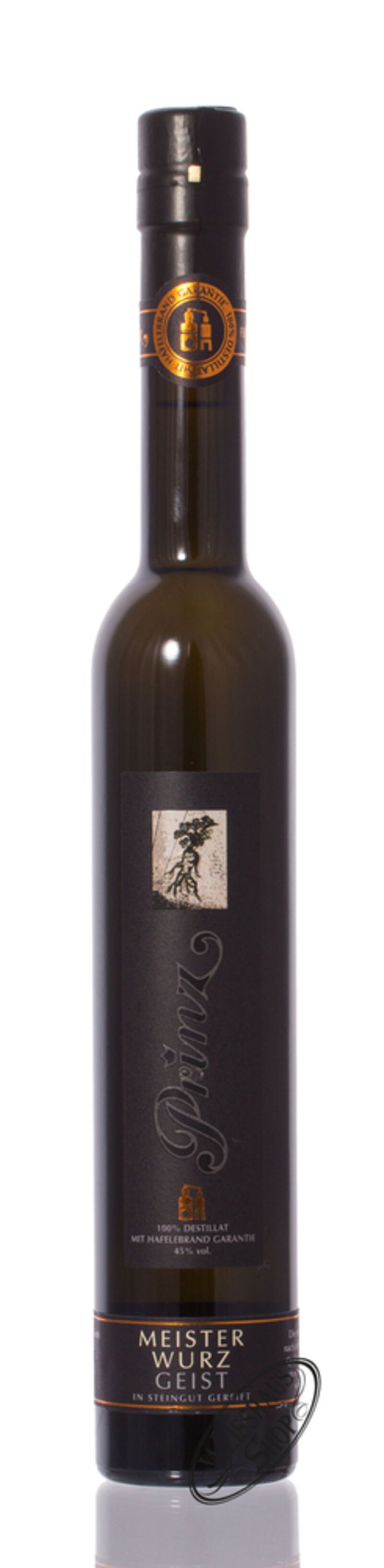 Prinz Hafele Meisterwurz Geist 45% vol. 0,35l Prinz Hafele Meisterwurz Geist 45% vol. 0,35l