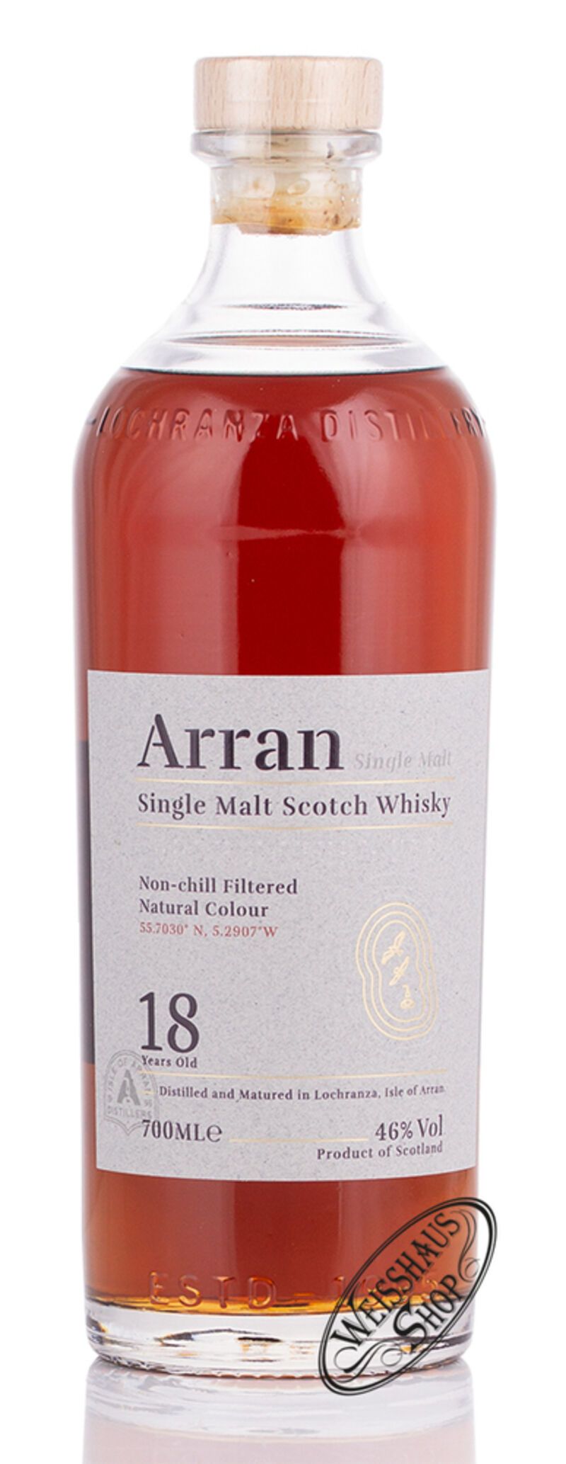 The Arran 18 YO Whisky 46% vol. 0,70l