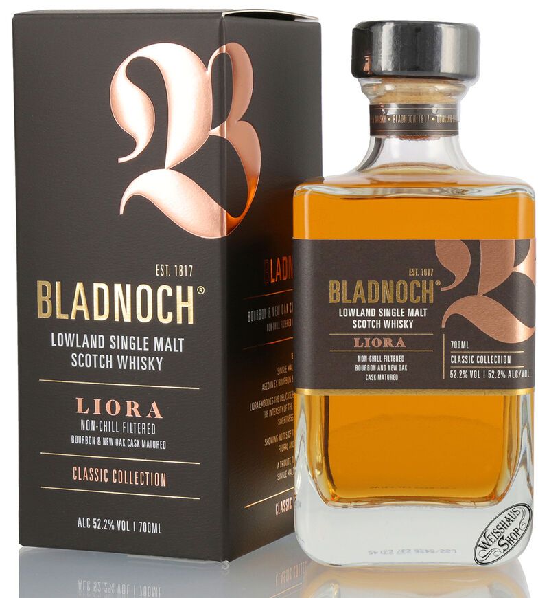 Bladnoch Liora Virgin Oak Cask 52,2% vol. 0,70l Bladnoch Liora Virgin Oak Cask 52,2% vol. 0,70l
