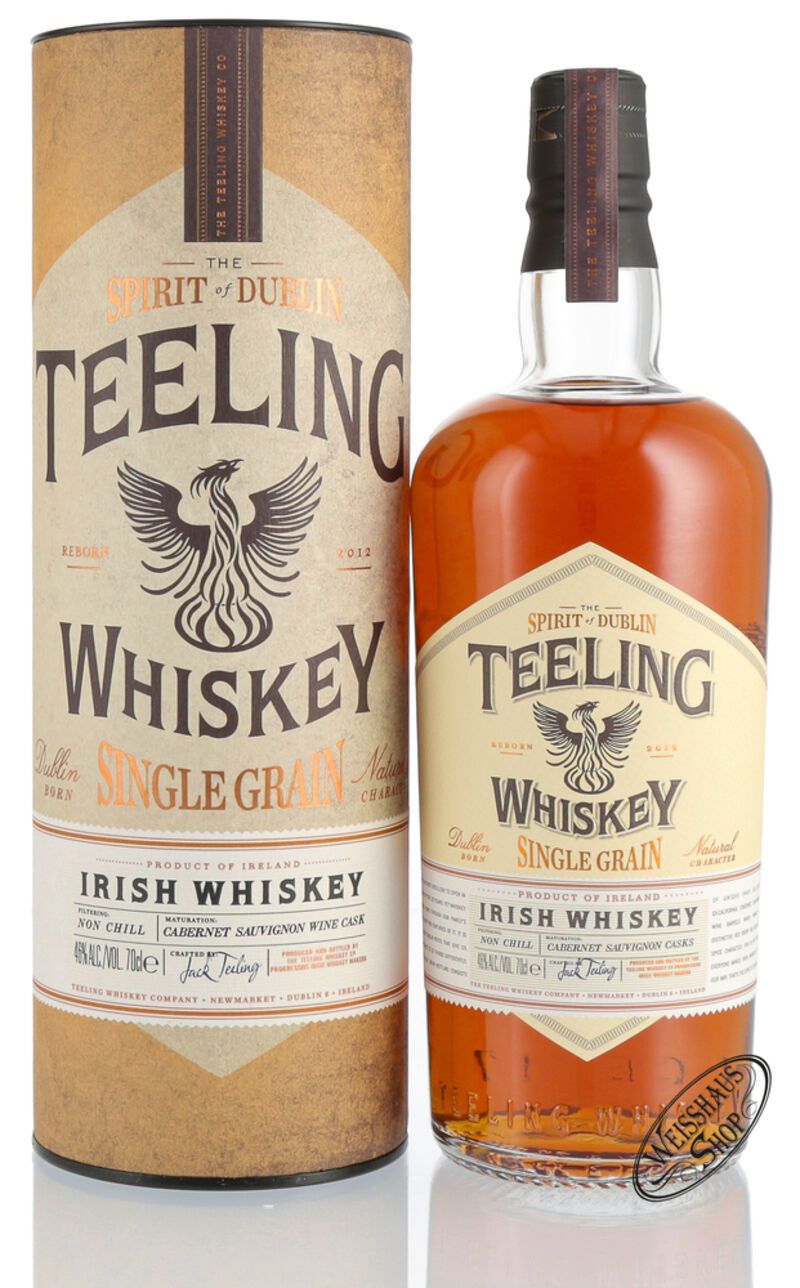 Teeling Single Grain Irish Whiskey 46% vol. 0,70l