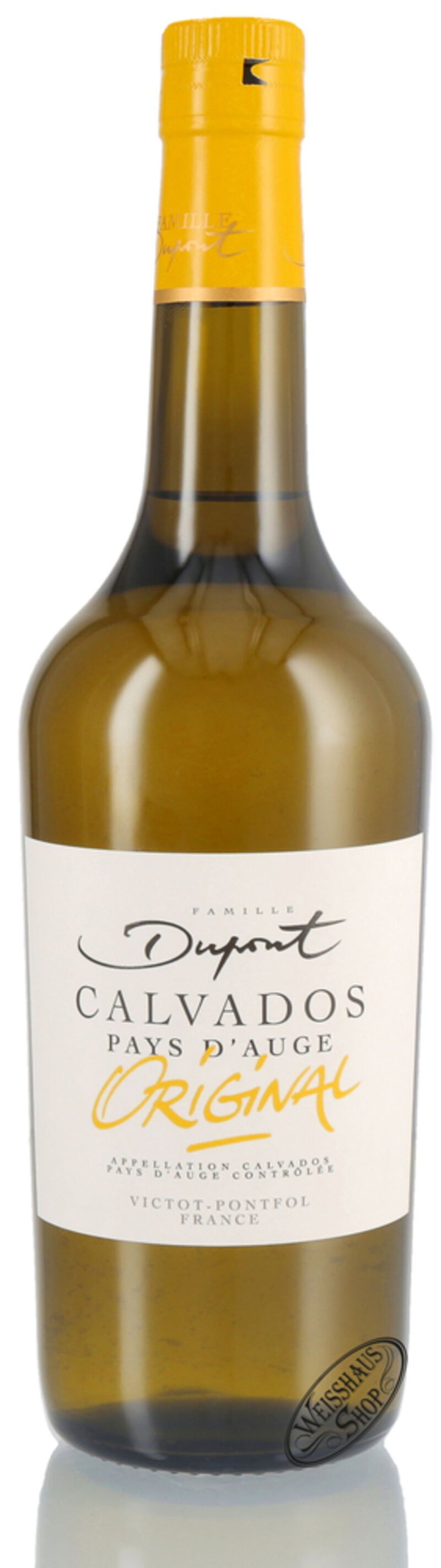 Dupont Pays d'Auge Original Calvados 40% vol. 0,70l Dupont Pays d'Auge Original Calvados 40% vol. 0,70l