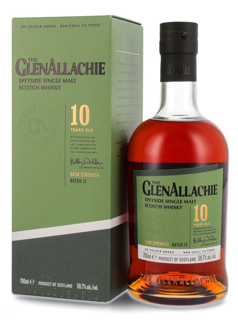 Glenallachie 10 YO Cask Strength Batch 12 Whisky 59,7% vol. 0,70l