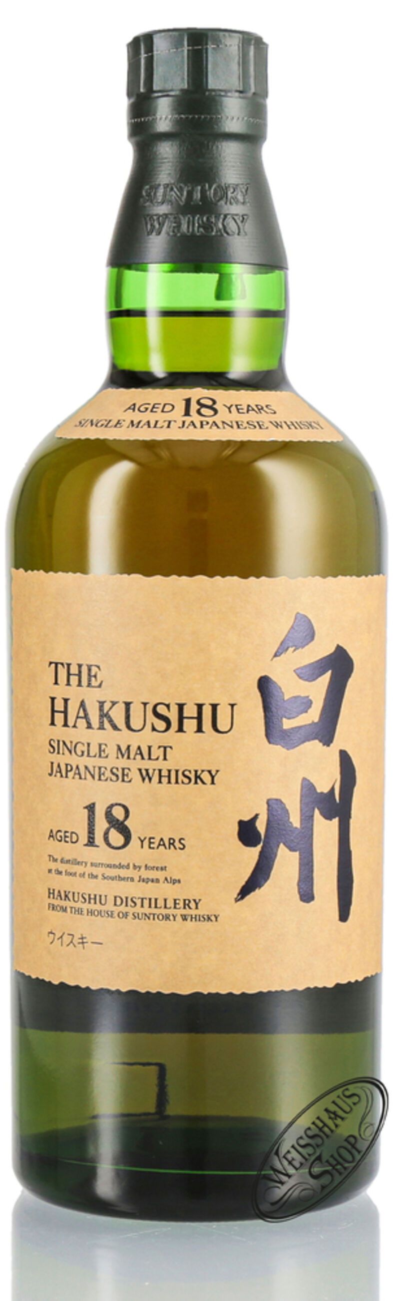Hakushu 18 YO Whisky 43% vol. 0,70l
