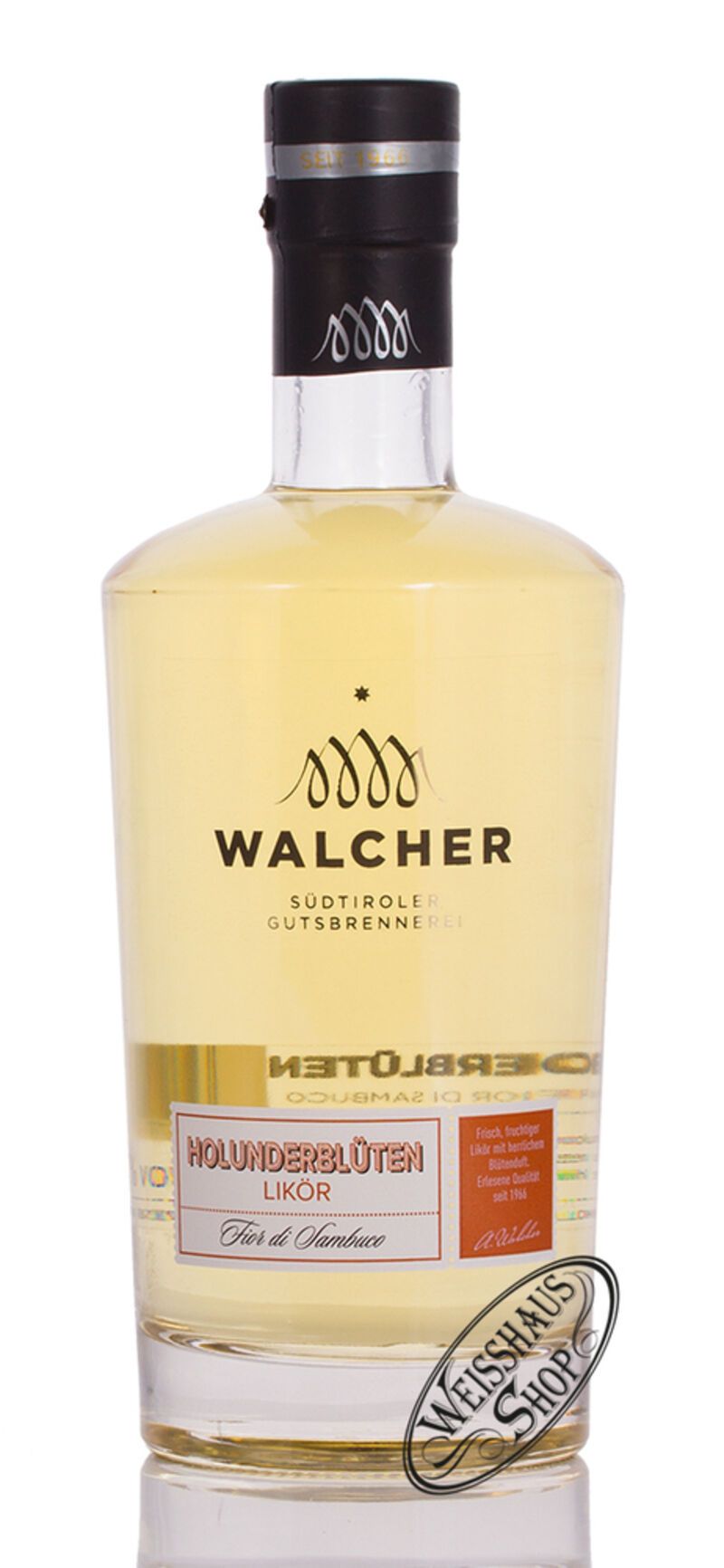 Walcher Holunderblütenlikör 17% vol. 0,70l Walcher Holunderblütenlikör 17% vol. 0,70l