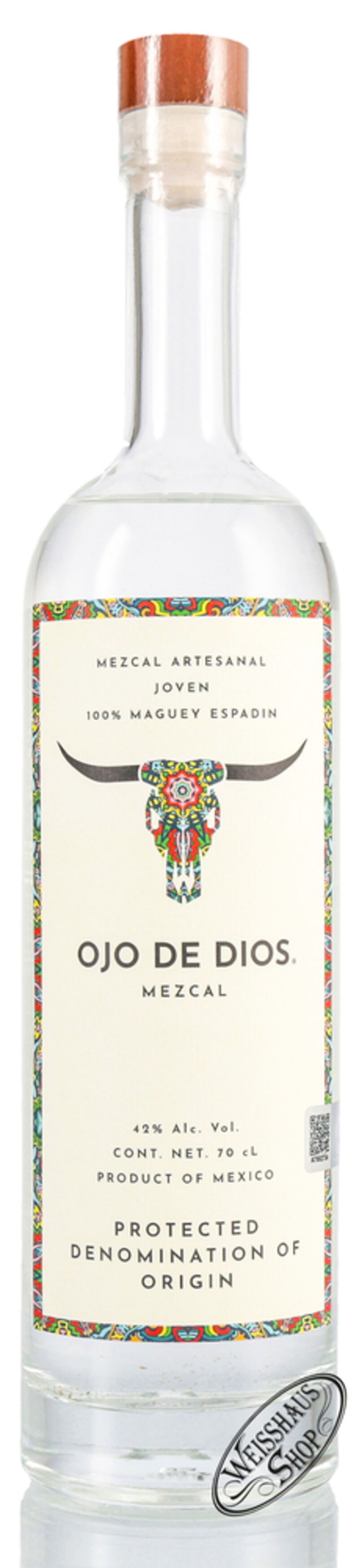 Ojo de Dios Mezcal Joven 42% vol. 0,70l