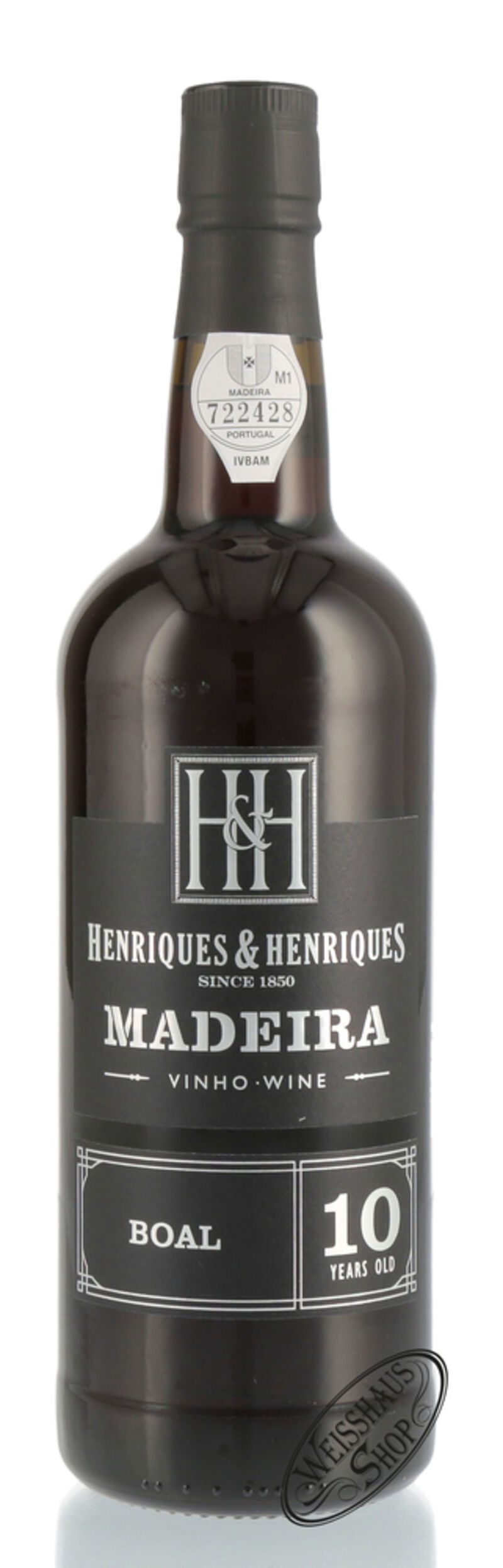 Henriques & Henriques Madeira Boal Aged 10 YO 20% vol. 0,75l Henriques & Henriques Madeira Boal Aged 10 YO 20% vol. 0,75l