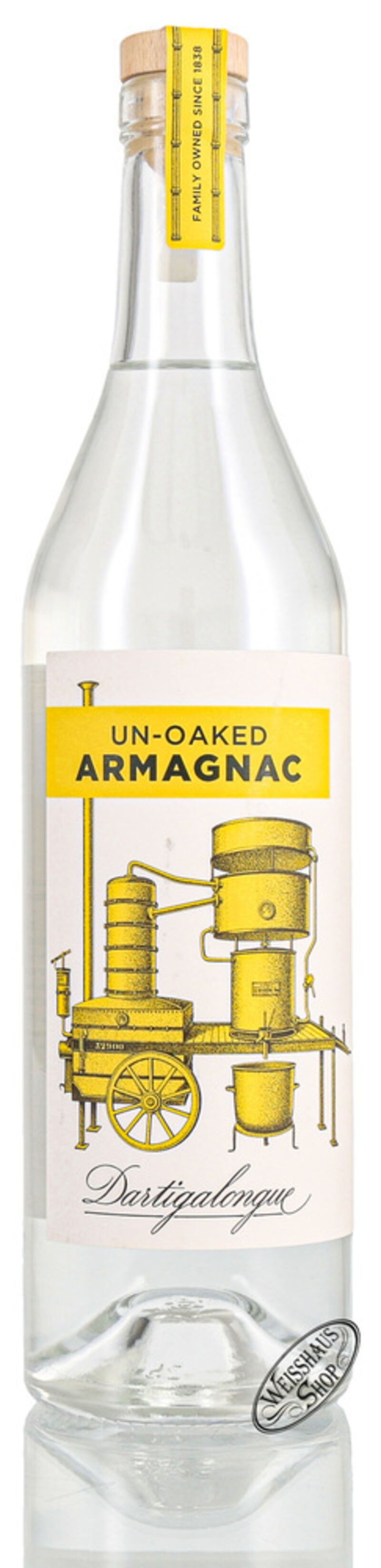 Dartigalongue Un-oaked Blanche Armagnac 43,2% vol. 0,70l Dartigalongue Un-oaked Blanche Armagnac 43,2% vol. 0,70l