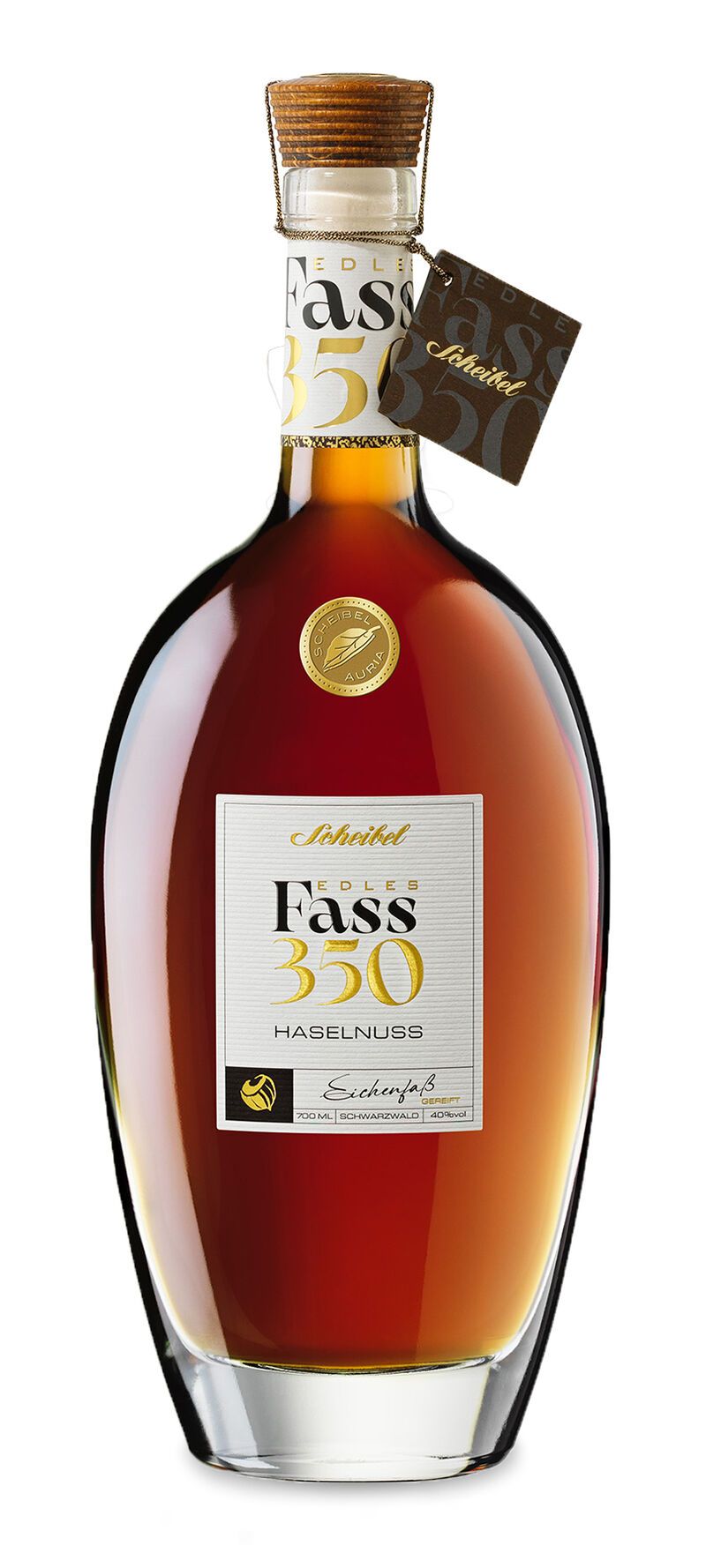 Scheibel Edles Fass 350 Haselnuss 40% vol. 0,70l Scheibel Edles Fass 350 Haselnuss 40% vol. 0,70l