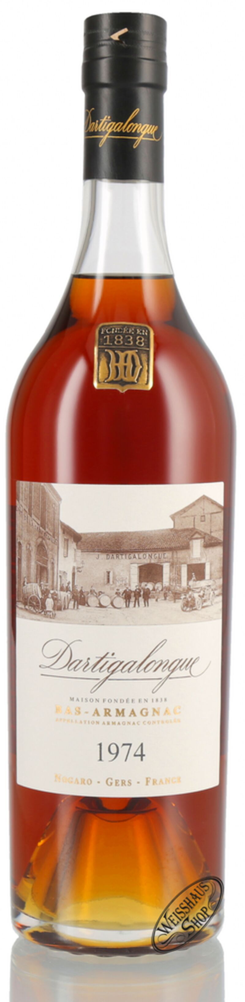 Dartigalongue Vintage 1974 Armagnac 40% vol. 0,70l