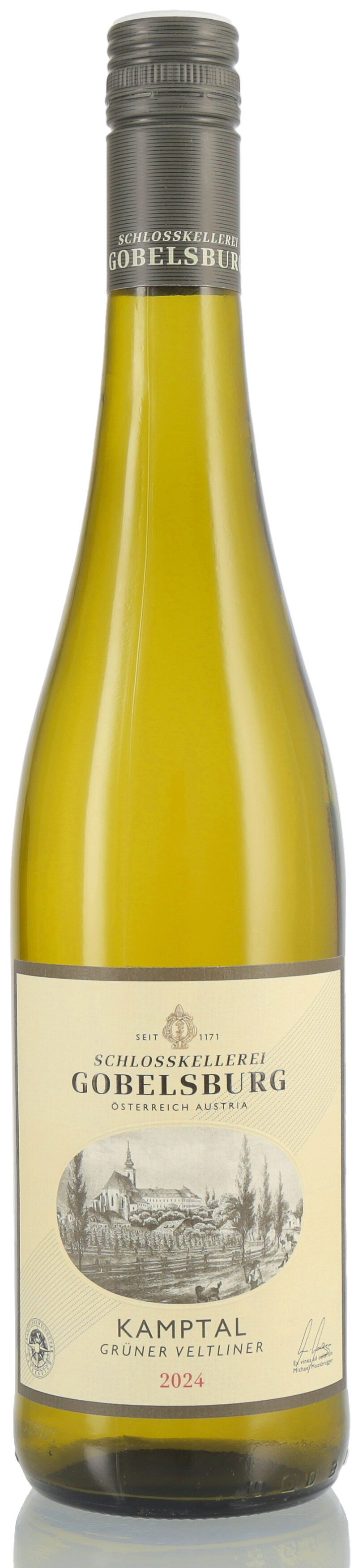 Schlosskellerei Gobelsburg Kamptal Grüner Veltliner 2024 12,5 % vol. 0,75l Schlosskellerei Gobelsburg Kamptal Grüner Veltliner 2024 12,5 % vol. 0,75l