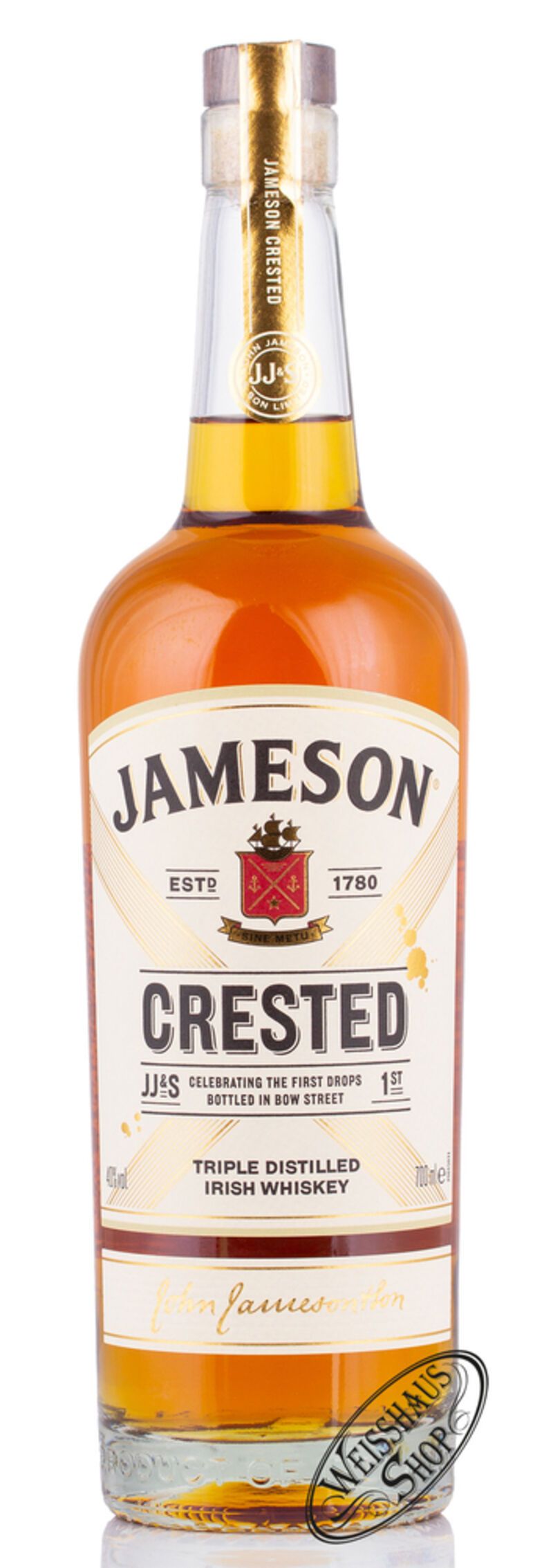 Jameson Crested Irish Blended Whiskey 40% vol. 0,70l Jameson Crested Irish Blended Whiskey 40% vol. 0,70l