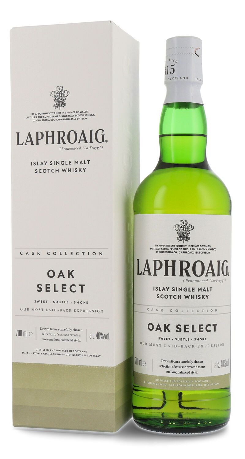 Laphroaig Select Single Malt Islay Whisky 40% vol. 0,70l