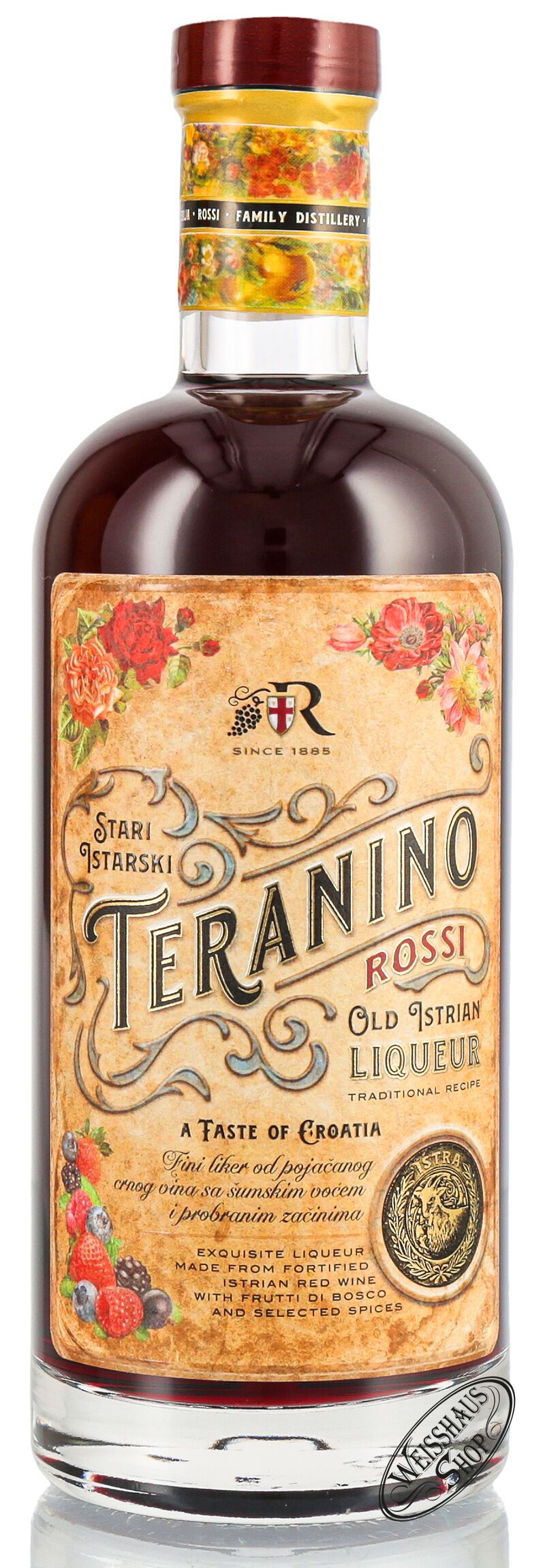 Rossi Teranino Wein Likör 18% vol. 0,70l Rossi Teranino Wein Likör 18% vol. 0,70l