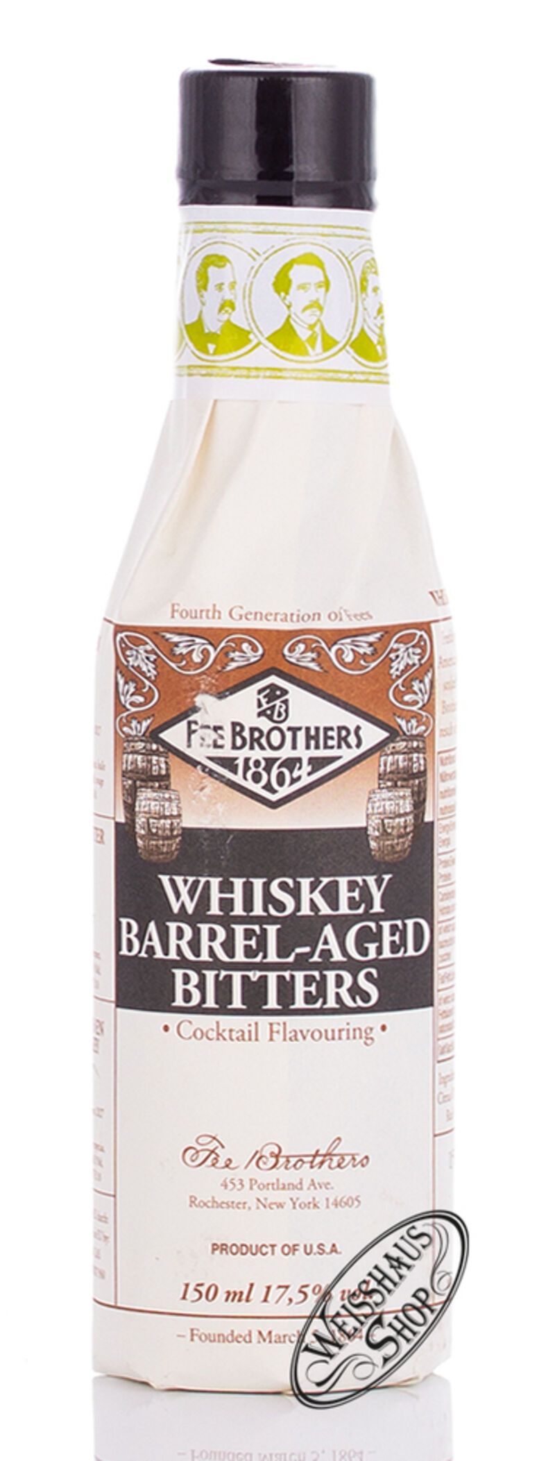 Fee Brothers Whisky Barrel Aged Bitters 17,5% vol. 0,15l Fee Brothers Whisky Barrel Aged Bitters 17,5% vol. 0,15l
