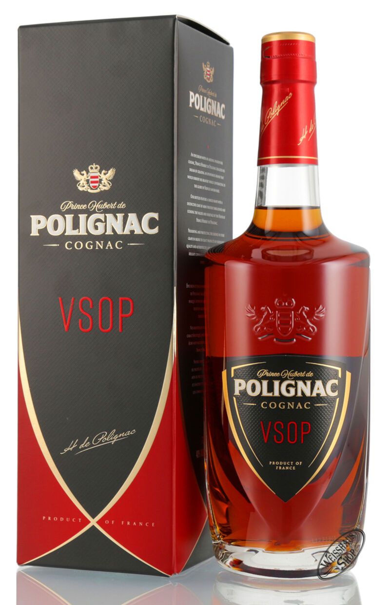 Prince Hubert Polignac VSOP Cognac 40% vol. 0,70l Prince Hubert Polignac VSOP Cognac 40% vol. 0,70l