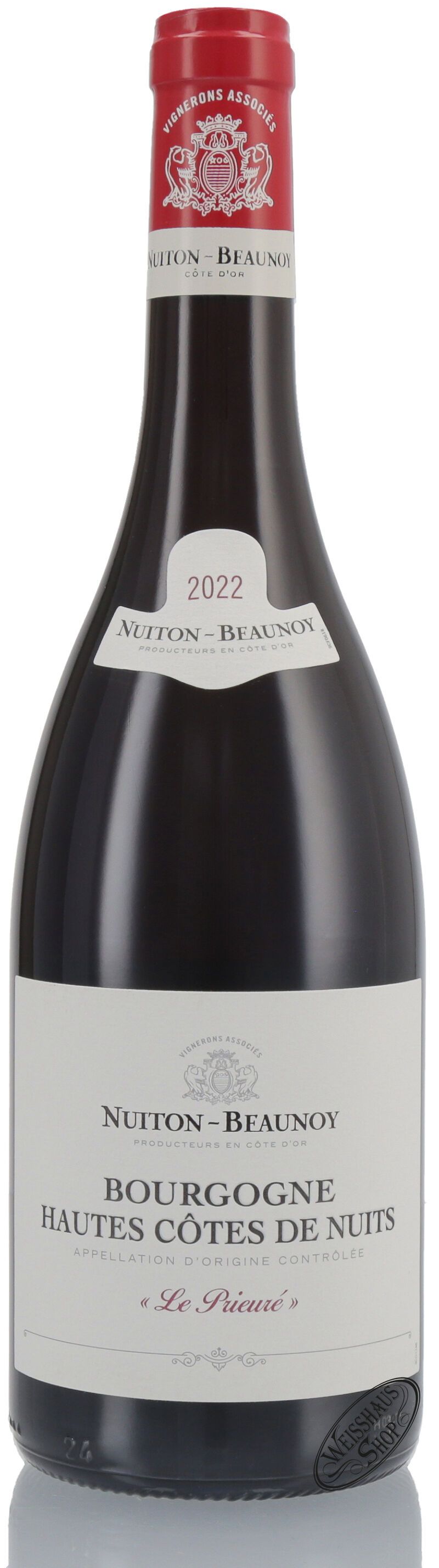 Nuiton Beaunoy Bourgogne Le Prieuré 2022 13% vol. 0,75l Nuiton Beaunoy Bourgogne Le Prieuré 2022 13% vol. 0,75l