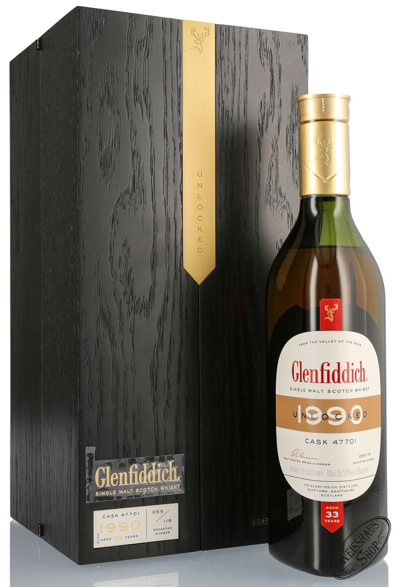 Glenfiddich Archive Collection Vintage 1990 Whisky 52,8% vol. 0,70l Glenfiddich Archive Collection Vintage 1990 Whisky 52,8% vol. 0,70l