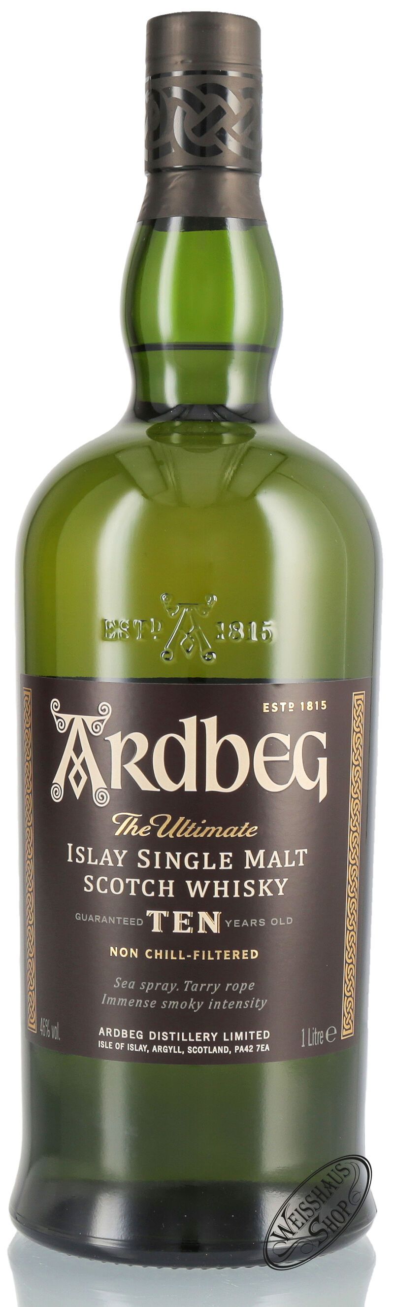 Ardbeg Ten 10 YO Islay Single Malt Whisky 46% vol. 1,0l B-Ware