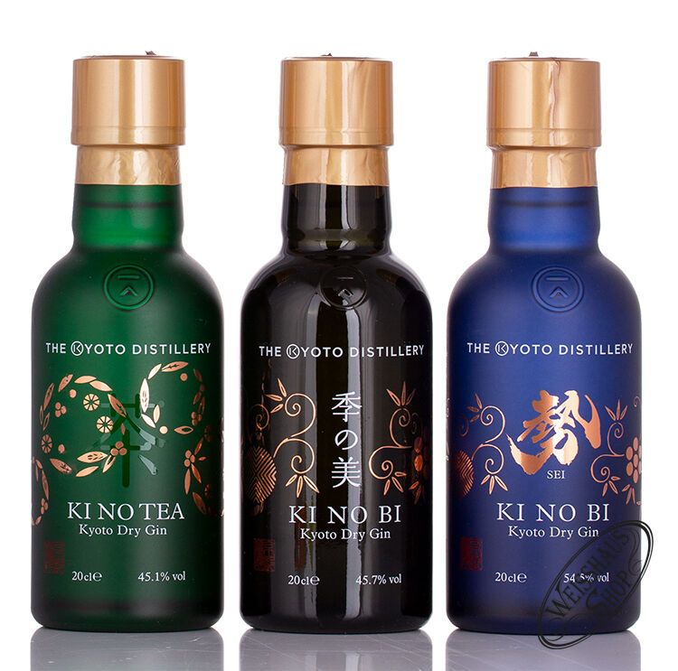 KI NO Three 3 x 20cl Dry Gin KI NO Three 3 x 20cl Dry Gin