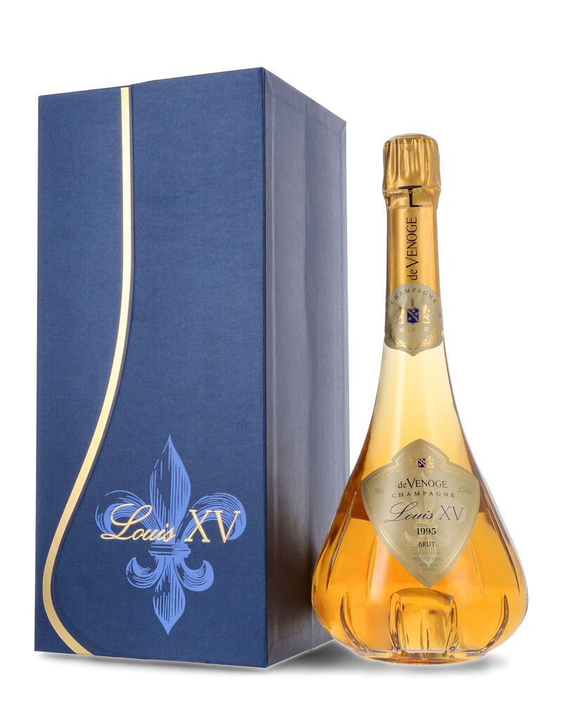 De Venoge Louis XV Vintage 1995 Champagner 12% vol. 0,75l Geschenkkarton
