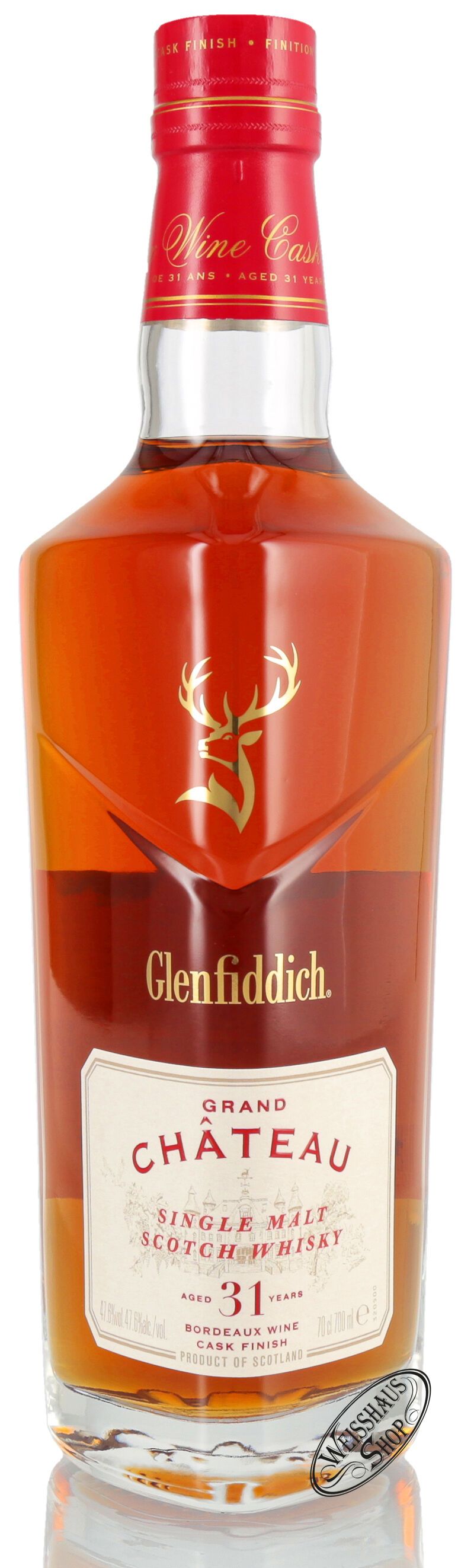 Glenfiddich 31 YO Grand Chateau Whisky 47,6% vol. 0,70l Glenfiddich 31 YO Grand Chateau Whisky 47,6% vol. 0,70l