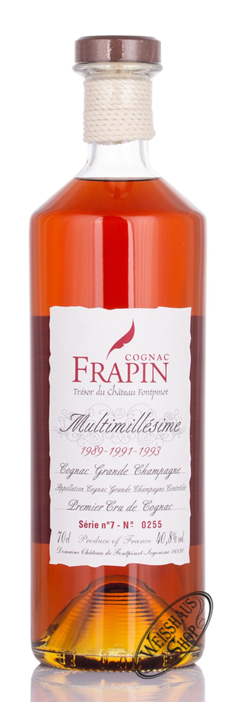 Frapin Multimillesime No. 7 1989-1991-1993 Cognac 40,8% vol. 0,70l