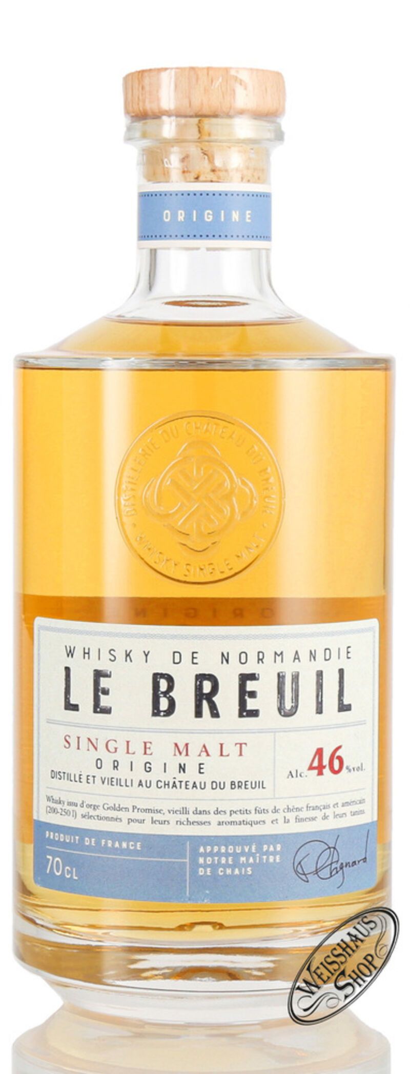 Chateau du Breuil Origine Whisky 46% vol. 0,70l Chateau du Breuil Origine Whisky 46% vol. 0,70l