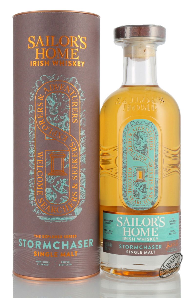 Sailor's Home Stormchaser Single Malt Irish Whiskey 46% vol. 0,70l Sailor's Home Stormchaser Single Malt Irish Whiskey 46% vol. 0,70l
