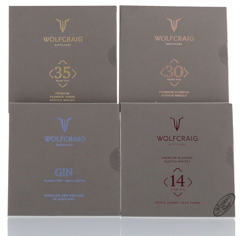 Wolfcraig Luxury Collection Miniature Set 45,93% vol. 0,20l