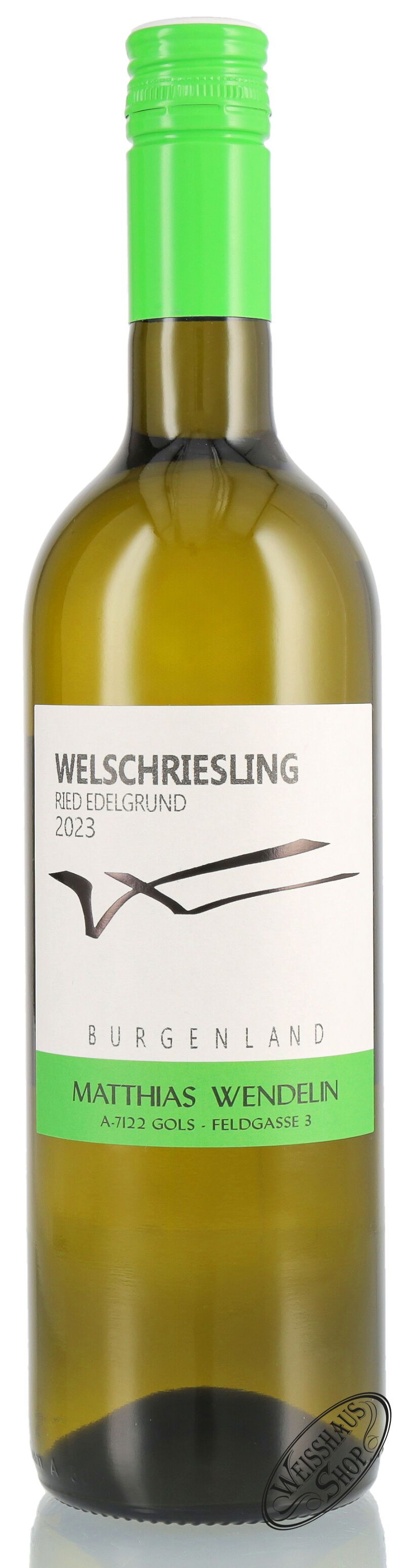 Wendelin Welschriesling 2023 12% vol. 0,75l Wendelin Welschriesling 2023 12% vol. 0,75l