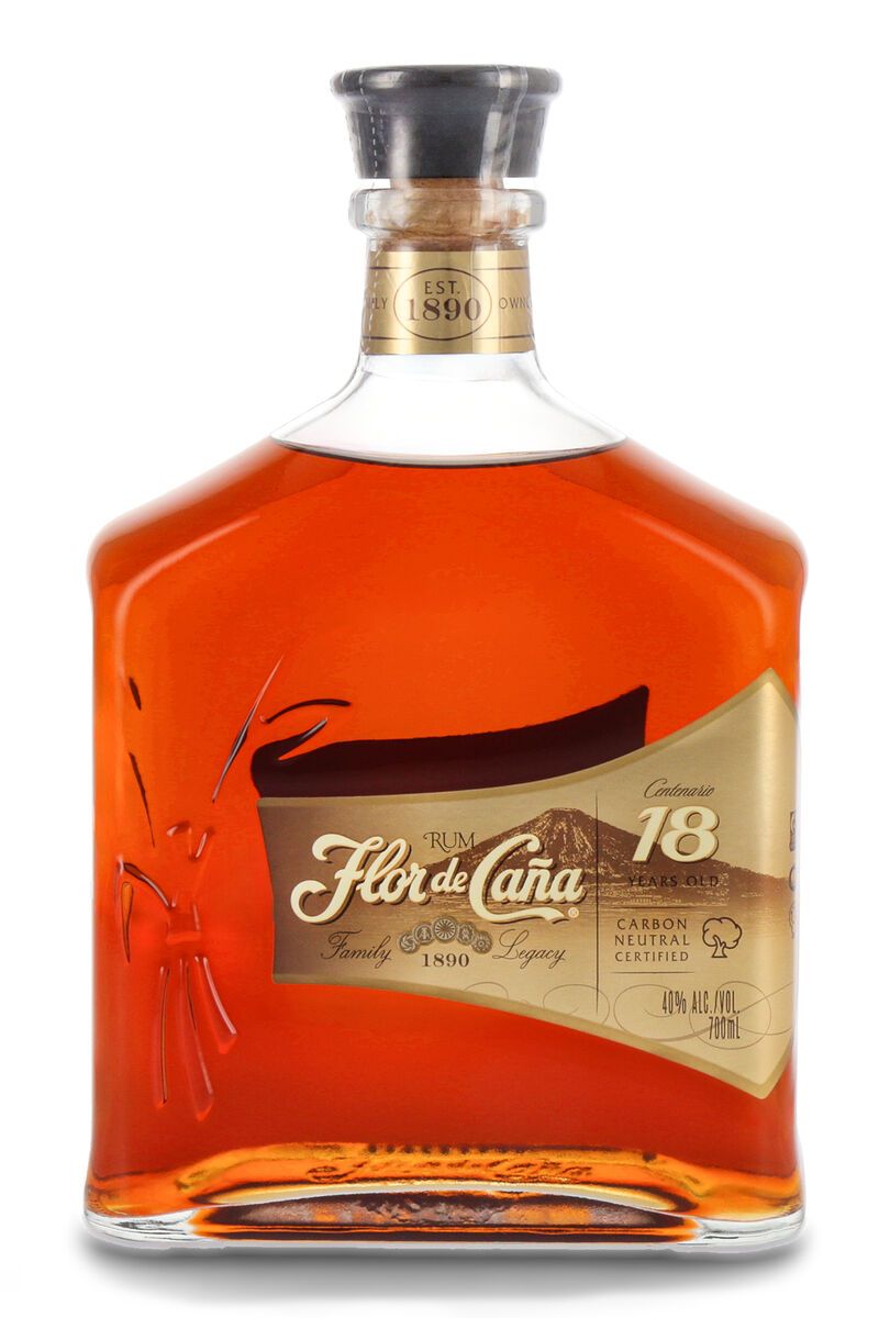 Flor de Cana Centenario Gold 18 YO Rum 40% vol. 0,70l