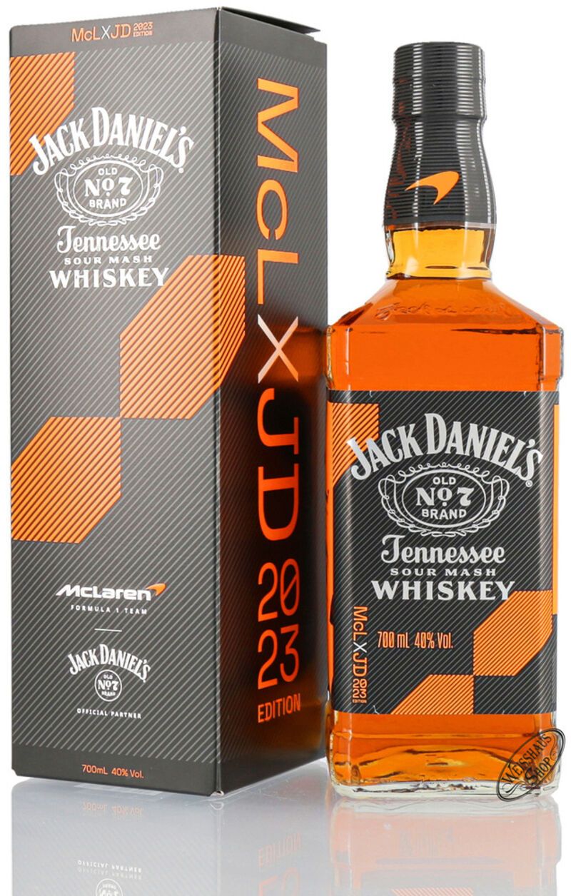 Jack Daniel's Old No. 7 McLaren Limited Edition 2023 Whiskey 40% vol. 0,70l Jack Daniel's Old No. 7 McLaren Limited Edition 2023 Whiskey 40% vol. 0,70l