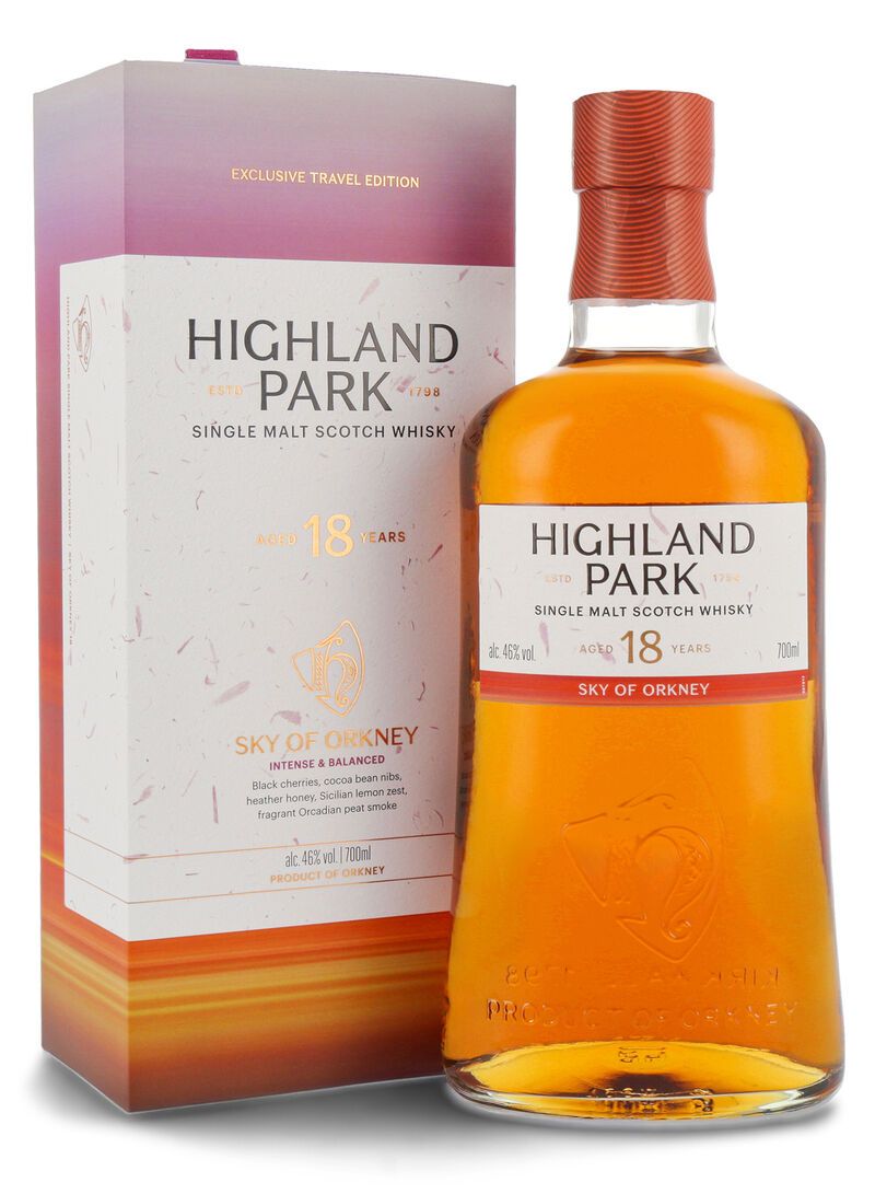 Highland Park 18 YO Sky Whisky 46% vol. 0,70l Highland Park 18 YO Sky Whisky 46% vol. 0,70l