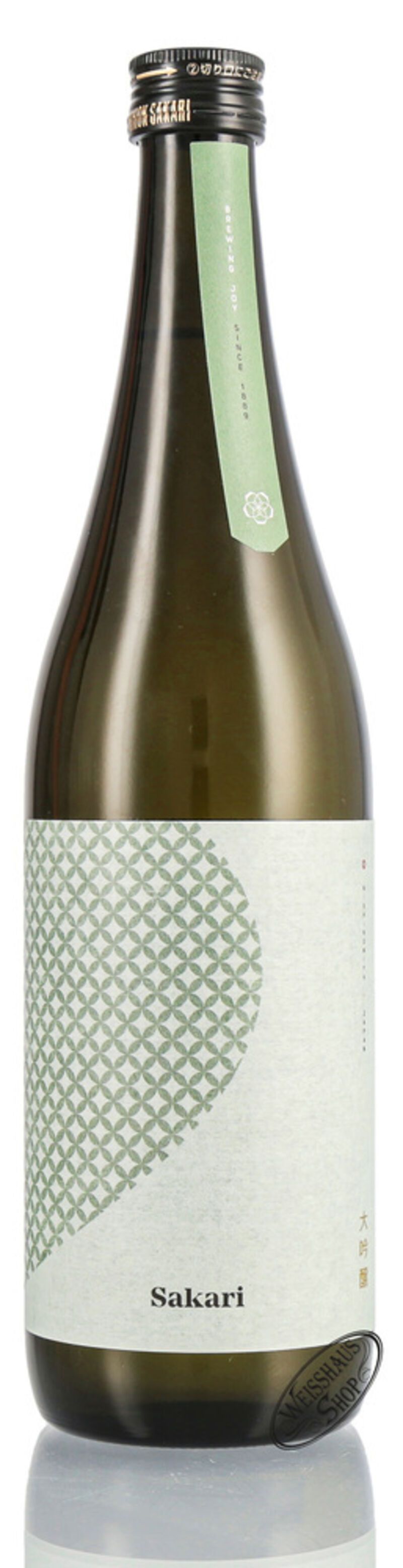 Sakari Daiginjo No. 12 Sake 16% vol. 0,72l Sakari Daiginjo No. 12 Sake 16% vol. 0,72l