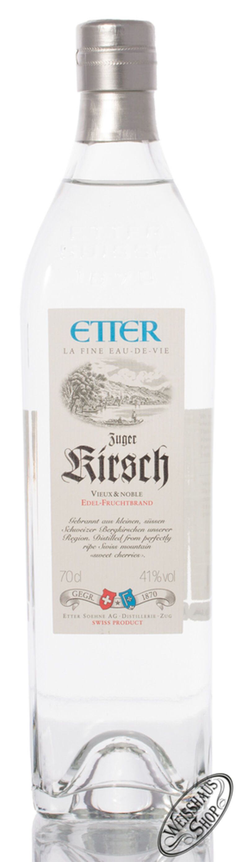 Etter Zuger Kirsch 41% vol. 0,70l