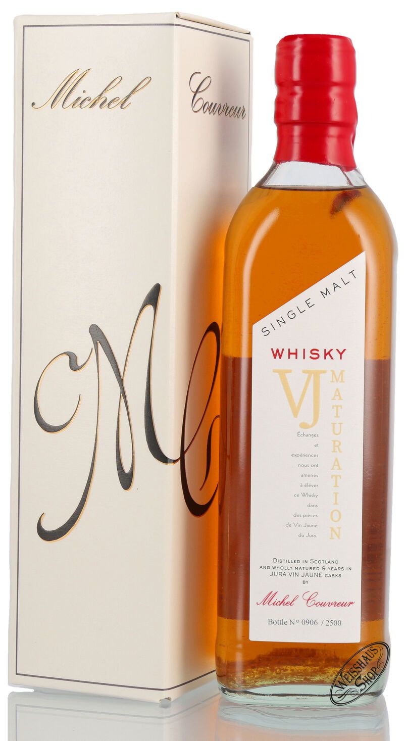Michel Couvreur VJ Maturation 9 YO Whisky 48% vol. 0,50l Michel Couvreur VJ Maturation 9 YO Whisky 48% vol. 0,50l