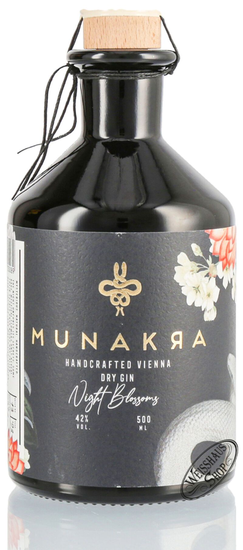 Munakra Handcrafted Night Blossoms Dry Gin 42% vol. 0,50l Munakra Handcrafted Night Blossoms Dry Gin 42% vol. 0,50l