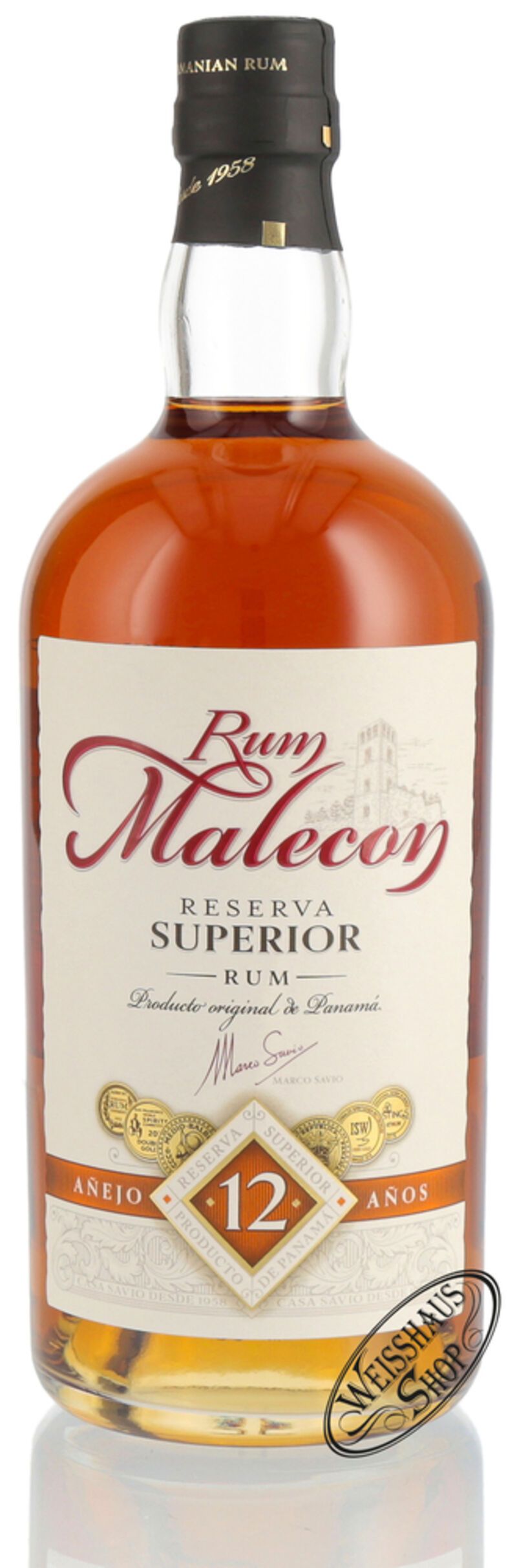Malecon Reserva Superior 12 Anos 40% vol. 0,70l
