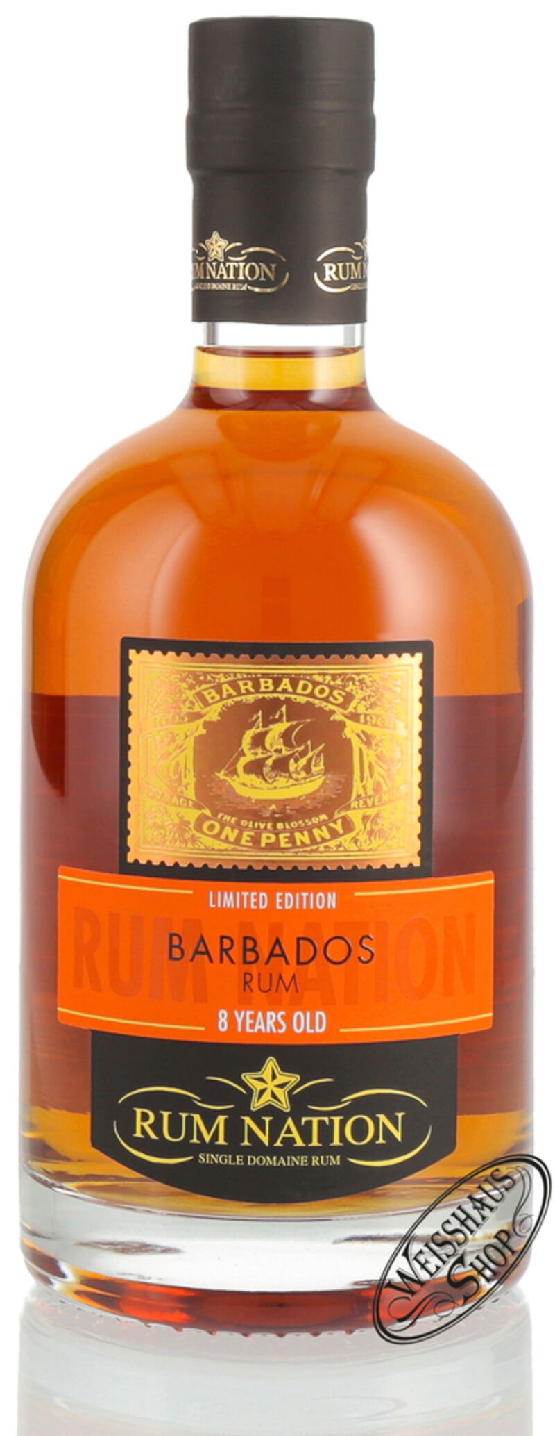 Rum Nation Barbados 8 YO Rum 40% vol. 0,70l Rum Nation Barbados 8 YO Rum 40% vol. 0,70l