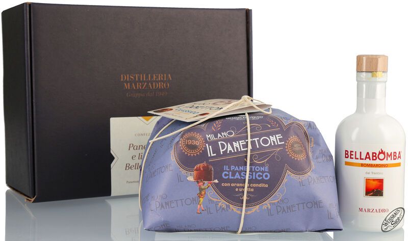 Marzadro Panettone Bellabomba 17% vol. 0,20l Marzadro Panettone Bellabomba 17% vol. 0,20l