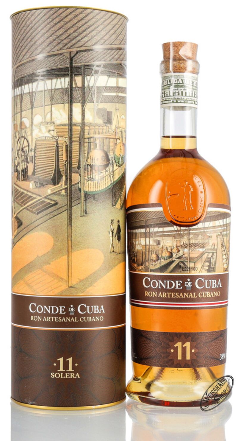 Conde de Cuba 11 Anos Rum 38% vol. 0,70l Conde de Cuba 11 Anos Rum 38% vol. 0,70l
