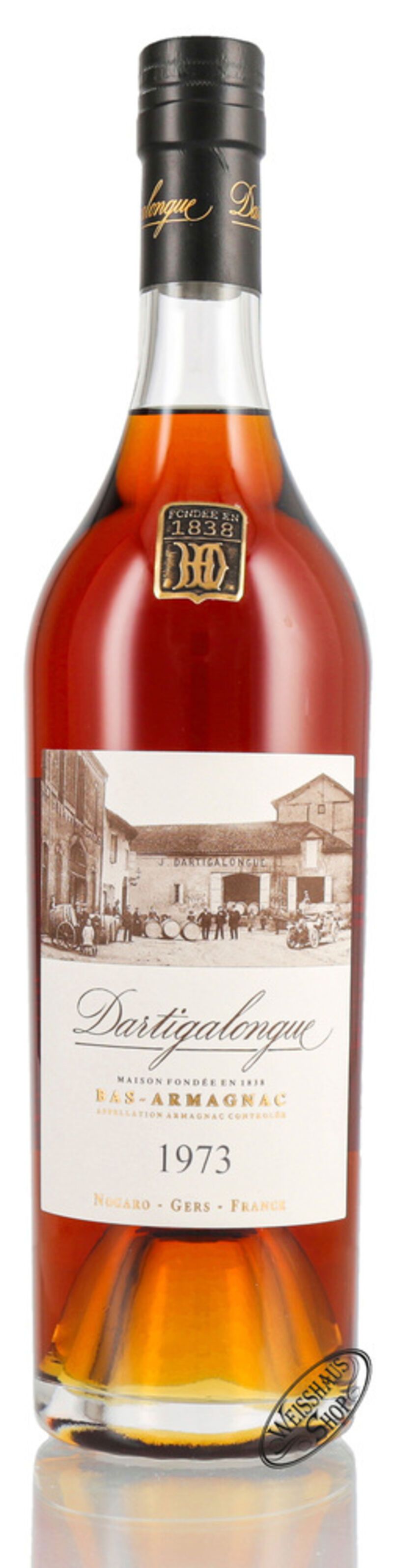 Dartigalongue Vintage 1973 Armagnac 42% vol. 0,70l Dartigalongue Vintage 1973 Armagnac 42% vol. 0,70l