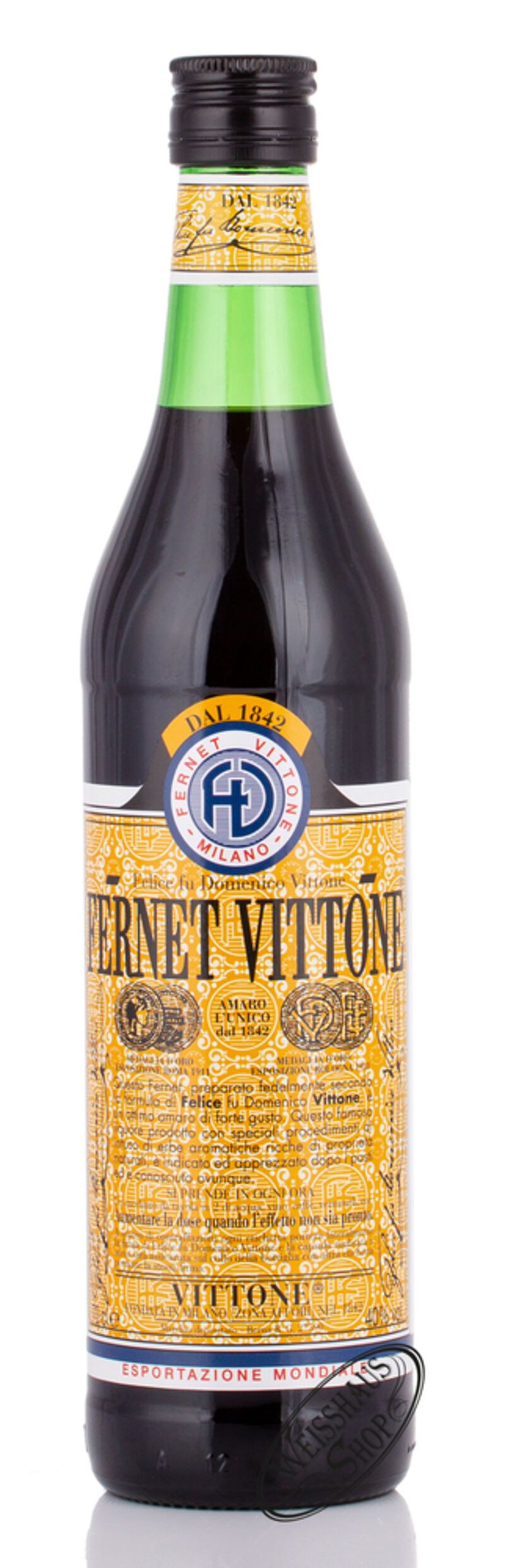 Fernet Vittone 40% vol. 0,70l B-Ware